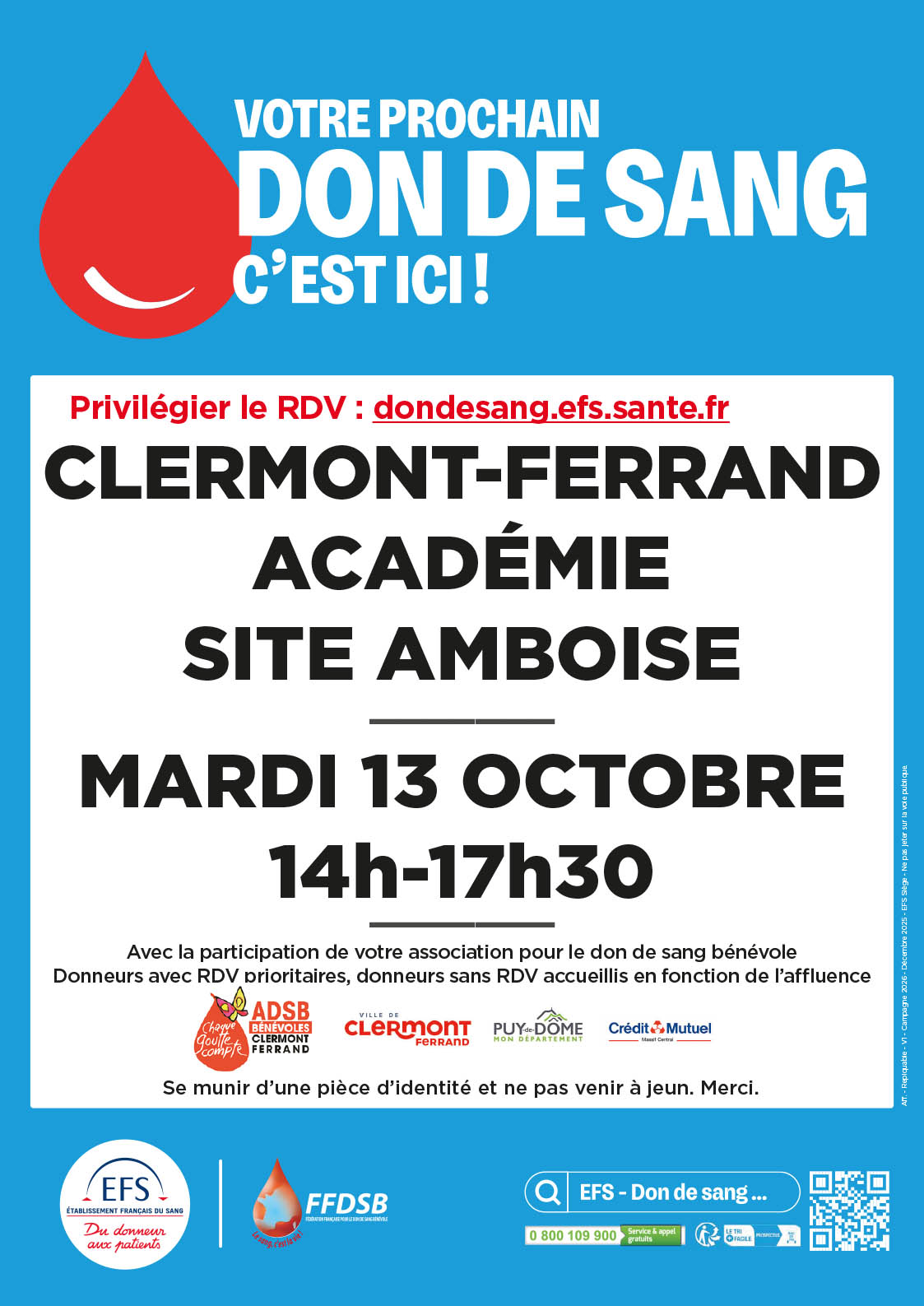 Collecte de sang