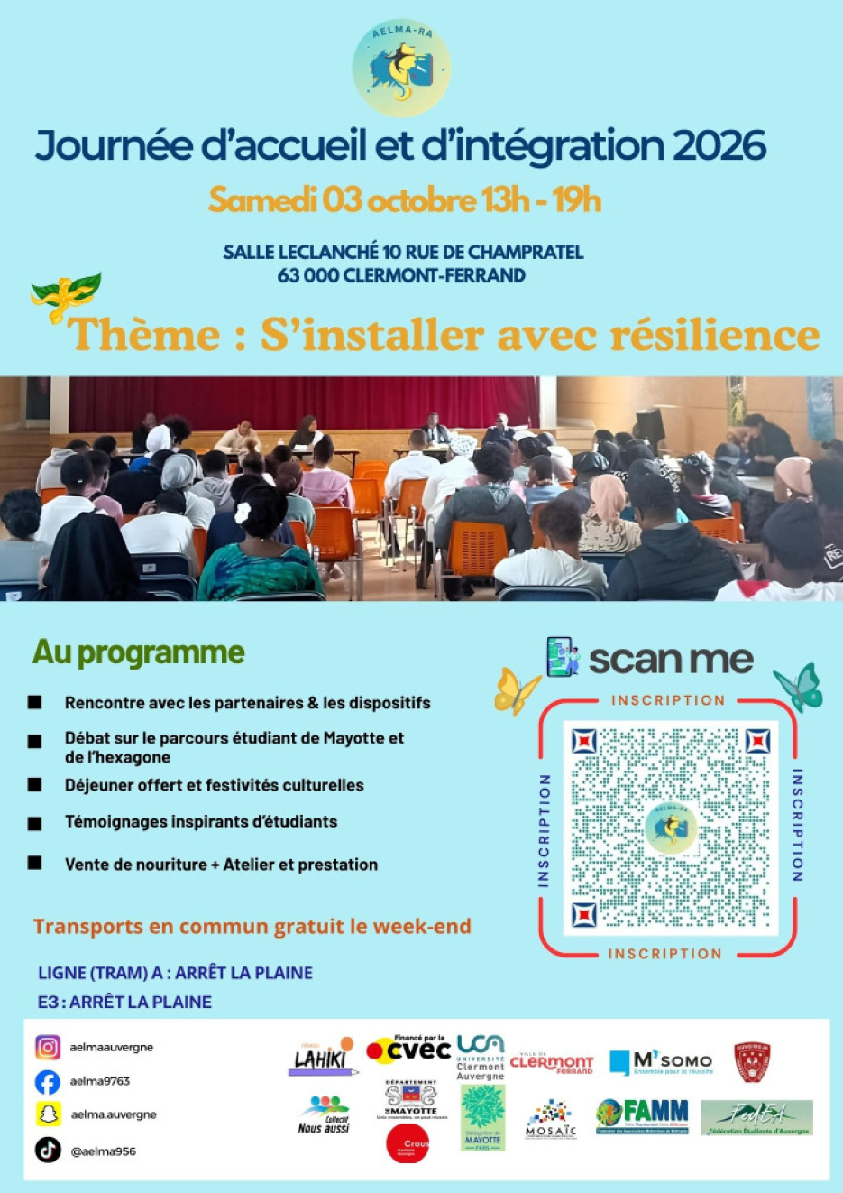 lien d'inscriptions