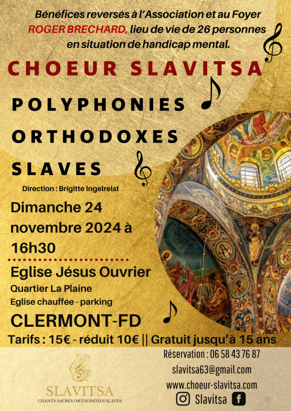 Affiche du Concert  