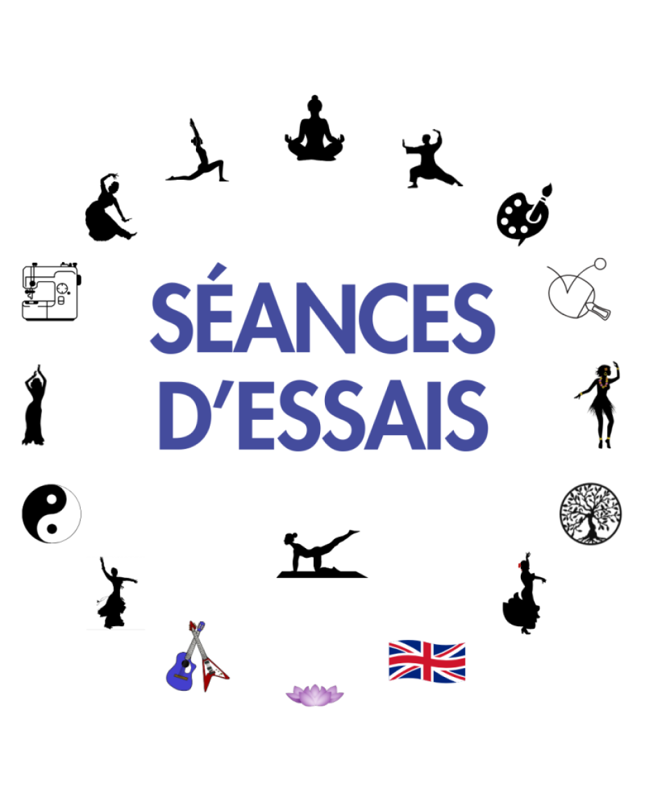 Séances d'essais Gratuites ouvertes à tous