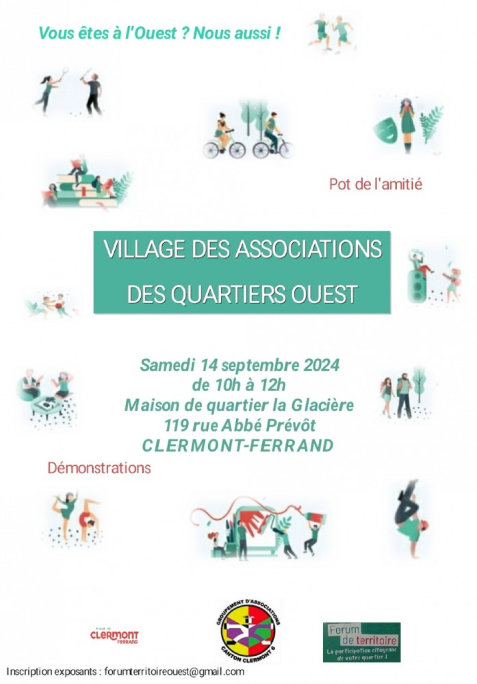 Affiche Village des associations ouest 2024