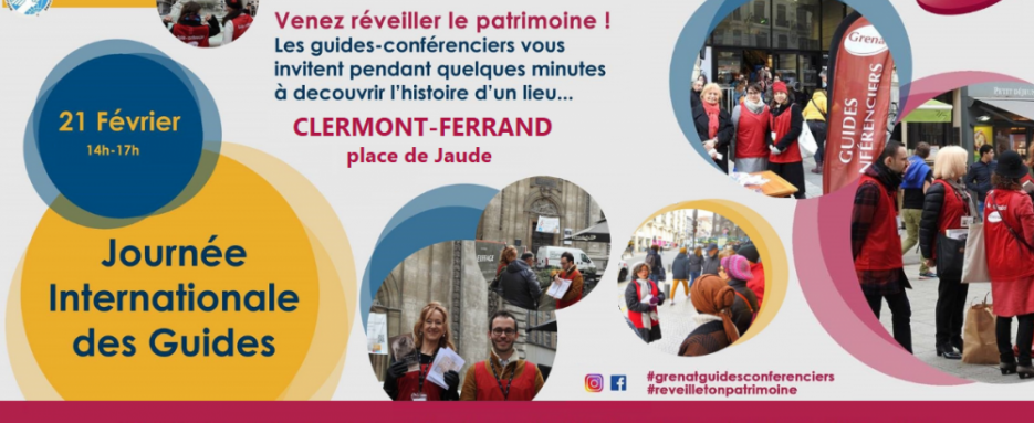 journée internationale guide conférencier clermont-ferrand visite