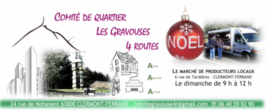 Marché de Noël du quartier des gravouses - 4 routes