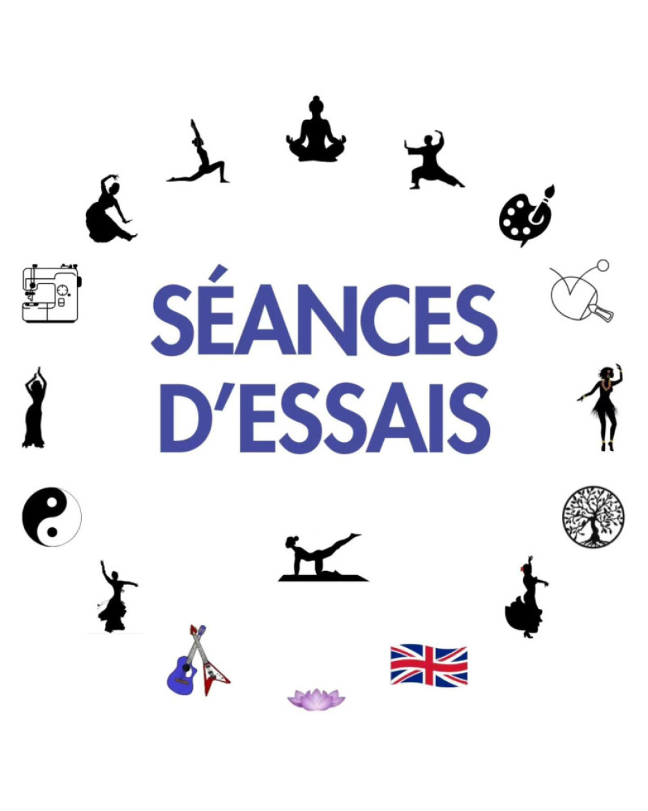 Séances d'essais Gratuites ouvertes à tous