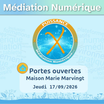Puissance X aux Portes Ouvertes Centre social Marie Marvingt, 2026