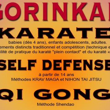 Activités du Gorinkan
