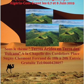 le 3ème AlgerAuvergnat aura lieu les 7 et 8 Juinn à la Chapelle des Cordelier Place de Sugny à Clermont-Ferrand
