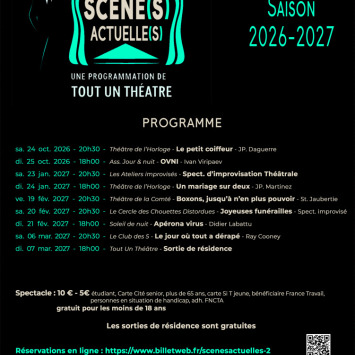 Affiche Scenes actuelles